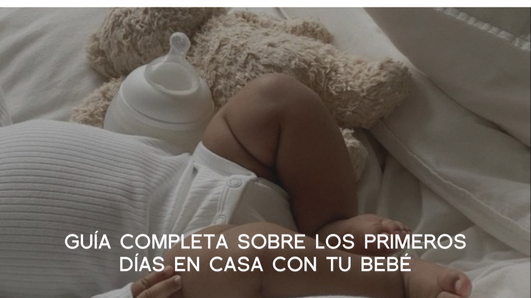 Guia completa sobre los primeros dias en casa con tu bebe